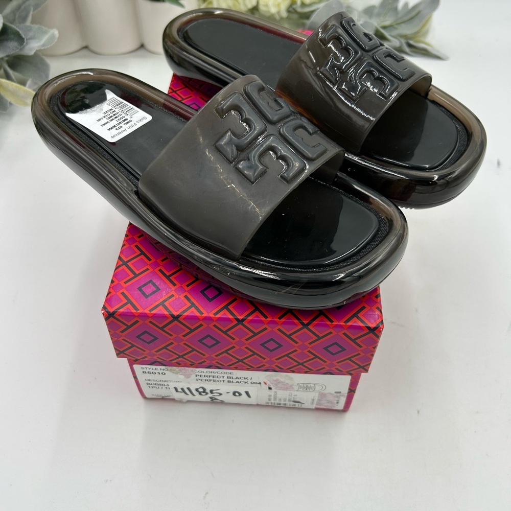 Women's Tory Burch bubble jelly slide sandal size 7 - Picture 7 of 7